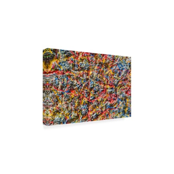 Mark Lovejoy 'Abstract Splatters Lovejoy 1' Canvas Art,16x24